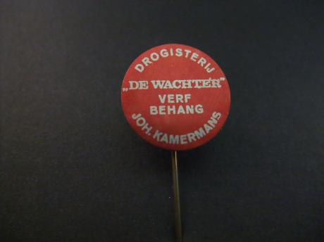 Drogisterij de Wachter,verf,behang Joh.Kamermans Gouda